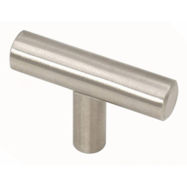 N680780SN Heavy Duty Steel T Bar Knob Bar Dia:1/2"(12mm) Cabinet Pull Knob Furniture Handle Wood Door Pull Cupboard Handle