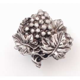 PP006 Novelty Handmade Solid Pewter Finely Sculpted Statuary Pull And Knob Of Orchard Theme.