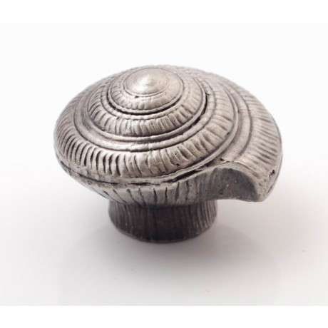PS003 Novelty Handmade Solid Pewter Finely Sculpted Statuary Pull And Knob Of Sea Theme.