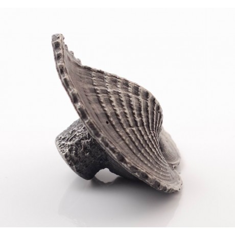 PS016 Novelty Handmade Solid Pewter Finely Sculpted Statuary Pull And Knob Of Sea Theme.