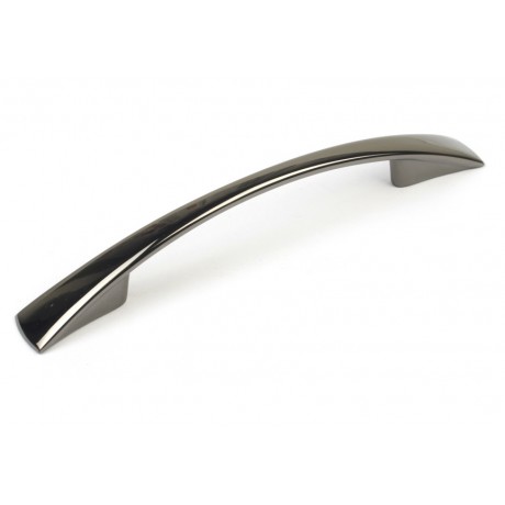  P88190/96BKN 3-3/4"(96mm) BKN Finish Black Nickel Bright Style Kitchen Cabinet Pull Handle Closet Wood Door Pull handle Cabinet Door Decorative Cabinet Hardware Home Decor Furniture Pull Drawer Handle Cupboard Pull