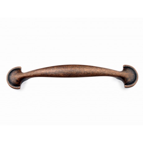  P88433/96AC 3-3/4" inch (96mm) Beautiful Vintage Antique Copper Kitchen Cabinet Pull Handle Closet Wood Door Pull handle Cabinet Door Decorative Hardware Home Decor Cabinet Furniture Pull Drawer Handle Cupboard Pull