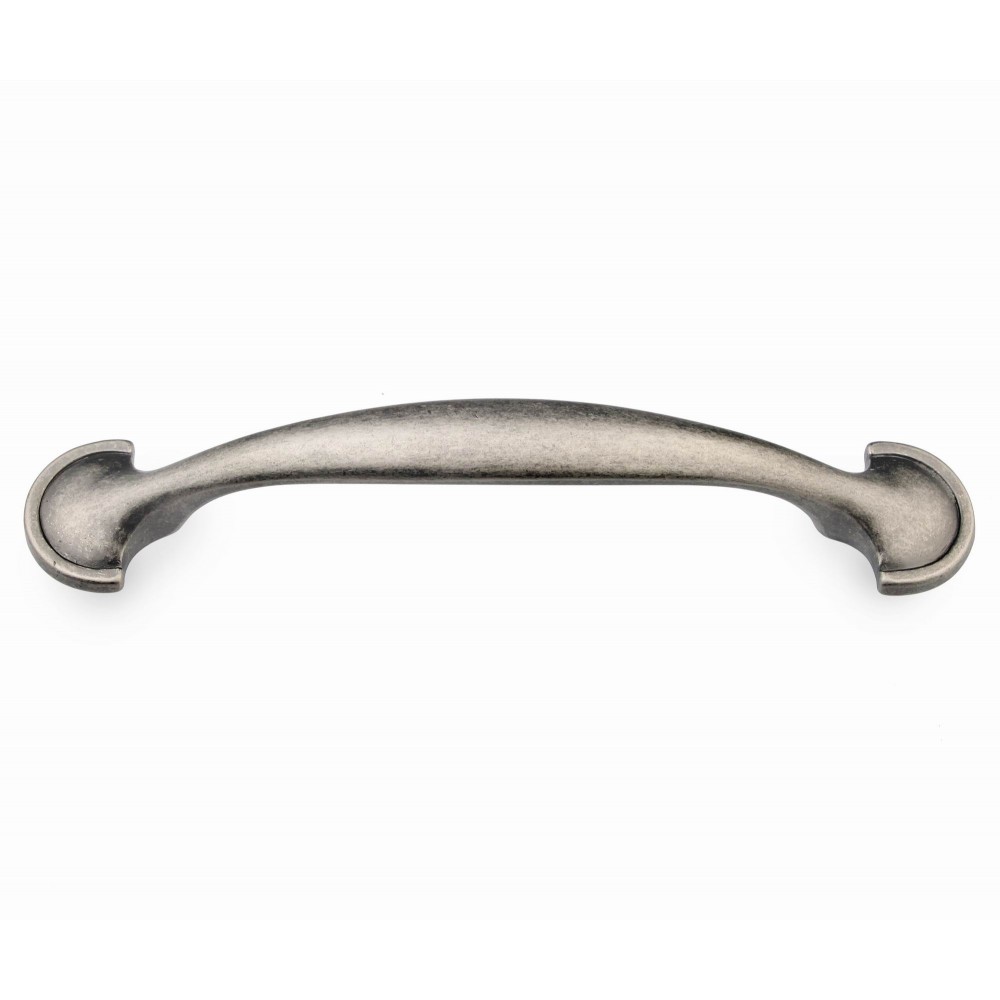  P88433/96AP 3-3/4" inch (96mm) Beautiful Vintage Classic Elegent Style Design Antique Pewter Kitchen Cabinet Pull Handle Closet Wood Door Pull handle Cabinet Door Decorative Hardware Home Decor Cabinet Furniture Pull Drawer Handle Cupboard