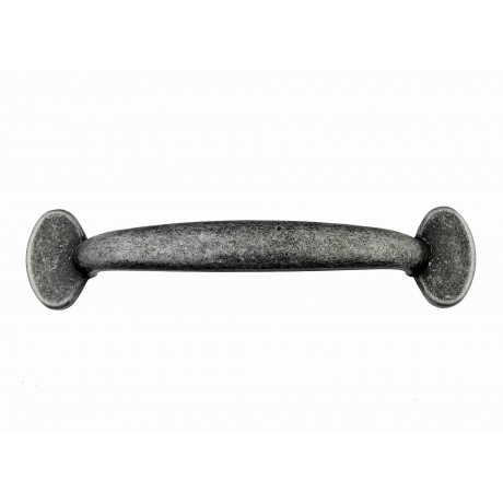  P88493/96IG 3-3/4"inch (96mm) Beautiful Vintage Weathered Iron Gray Kitchen Cabinet Pull Handle Closet Wood Door Pull handle Cabinet Door Decorative Hardware Home Decor Cabinet Furniture Pull Drawer Handle Cupboard Pull