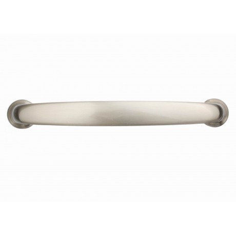  6-1/4" inch (160mm) P88596/160SN Slightly Brushed Satin Nickel post-modern design Style Kitchen Cabinet Pull Handle Closet Wood Door Pull handle Cabinet Door Decorative Hardware Home Decor Cabinet Furniture Pull Drawer Handle Cupboard Pull