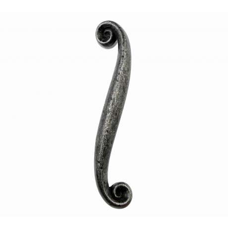  P88693/96IG 3-3/4"inch (96mm) Beautiful Vintage Weathered Iron Gray Kitchen Cabinet Pull Handle Closet Wood Door Pull handle Cabinet Door Decorative Hardware Home Decor Cabinet Furniture Pull Drawer Handle Cupboard Pull