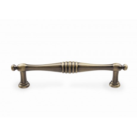  3-3/4" inch (96mm) P88725/96ABB Antique Bronze Brushed post-modern design style Kitchen Cabinet Pull Handle Closet Wood Door Pull handle Cabinet Door Decorative Cabinet Hardware Home Decor Furniture Pull Drawer Handle Cupboard Pull