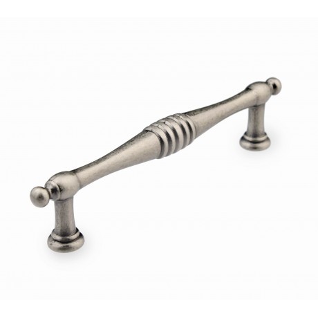  P88725.96AP  Beautiful Vintage Classic Elegent Style Design Antique Pewter Kitchen Cabinet Pull Handle Closet Wood Door Pull handle Cabinet Door Decorative Hardware Home Decor Cabinet Furniture Pull Drawer Handle Cupboard 