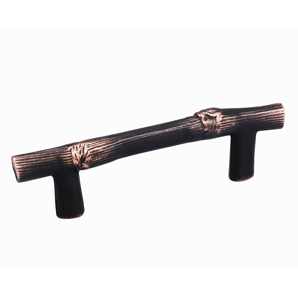  P88707/76ORB 3" inch (76mm) Beautiful Vintage Oil Rubbed Bronze Finish ORB Kitchen Cabinet Pull Handle Closet Wood Door Pull handle Cabinet Door Decorative Hardware Home Decor Cabinet Furniture Pull Drawer Handle Cupboard Pull