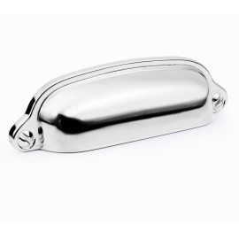  P8S001/76CP 3" inch (76mm) CP Finish Chrome Plated Shining Bright Style Kitchen Cabinet Pull Handle Closet Wood Door Pull handle Cabinet Door Decorative Cabinet Hardware Home Decor Furniture Pull Drawer Handle Cupboard Pull