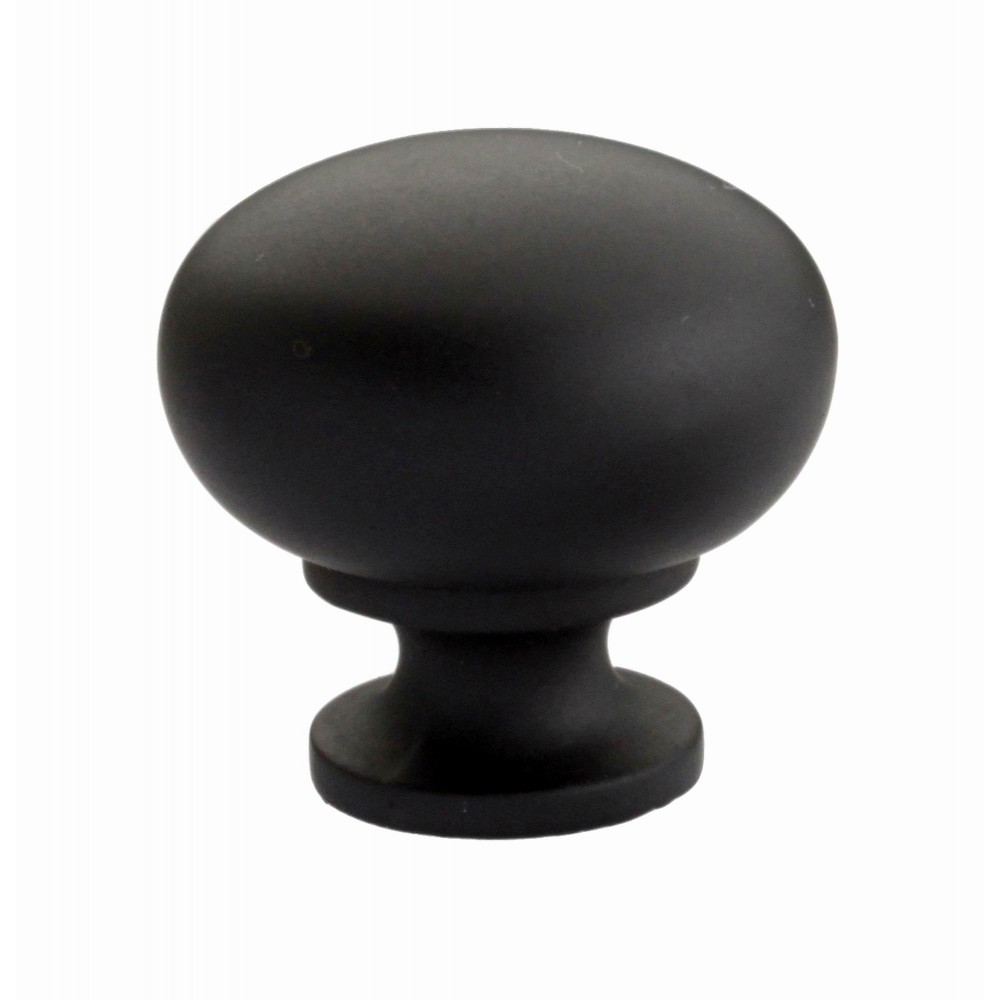  N11014/32BLK 1-1/4" Inch (32mm) Beautiful Vintage Flat Black Coated Finish BLK Kitchen Cabinet Knob Closet Wood Door Knob Handle Cabinet Door Decorative Hardware Home Decor Furniture Pull Drawer Knob Cupboard Pull