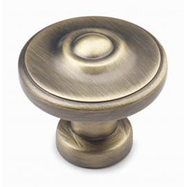  1-1/4" inch (32mm) N88622/33ABB Antique Bronze Brushed post-modern design style Kitchen Cabinet Knob pull Closet Wood Door Knob Cabinet Door Decoration Hardware Home Decor Furniture Handle Knob Drawer Knob Cupboard Knob