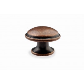  N88421/35AC 1-2/5" inch (35mm) Beautiful Vintage Antique Copper Kitchen Cabinet Knob Closet Wood Door Knob handle Cabinet Door Decorative Hardware Home Decor Furniture Pull Drawer Knob Cupboard Pull