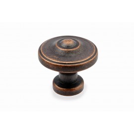  N88622/33AC 1-3/8" inch (33mm) Beautiful Vintage Antique Copper Kitchen Cabinet Knob Closet Wood Door Knob handle Cabinet Door Decorative Hardware Home Decor Furniture Pull Drawer Knob Cupboard Pull