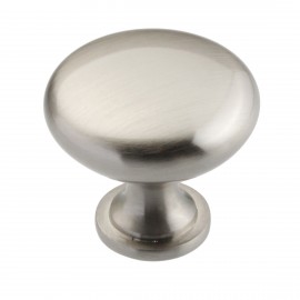 1-1/4"Inch(30mm) N48304/30SN Slightly Brushed Satin Nickel Style Solid Kitchen Cabinet Knob Pull Closet Wood Door Knob Cabinet Door Decoration Hardware Home Decor Furniture Handle Knob Drawer Knob Cupboard Knob