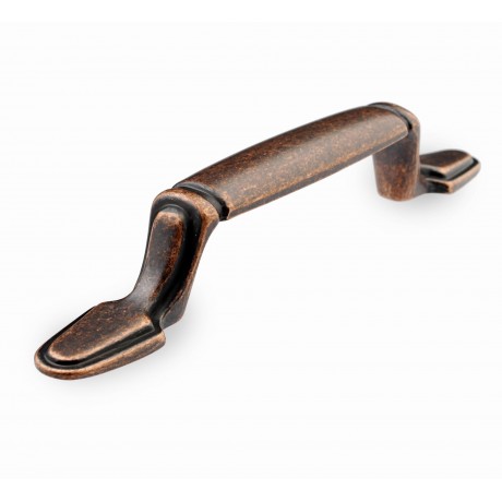  P88102/76AC 3" inch (76mm) Beautiful Vintage Antique Copper Kitchen Cabinet Pull Handle Closet Wood Door Pull handle Cabinet Door Decorative Hardware Home Decor Cabinet Furniture Pull Drawer Handle Cupboard Pull