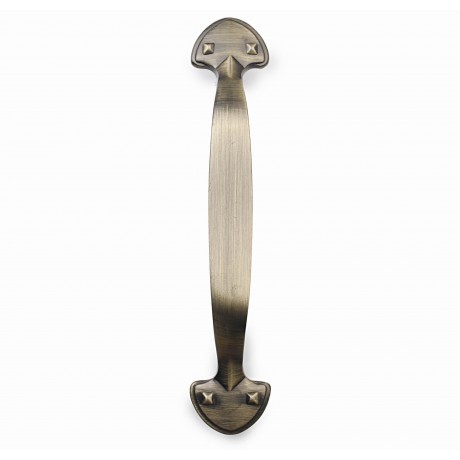  3-3/4" inch (96mm) P88106/96ABB Antique Bronze Brushed post-modern design style Kitchen Cabinet Pull Handle Closet Wood Door Pull handle Cabinet Door Decorative Cabinet Hardware Home Decor Furniture Pull Drawer Handle Cupboard Pull