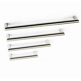  P58356.SS Stainless Steel Euro Style Round Bar Pull Handle Bar Dia: 1/2"(12mm)