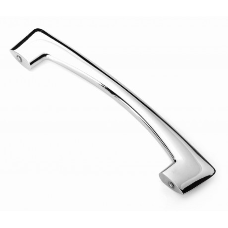  P88470/128CP 5"(128mm) CP Finish Chrome Plated Shining Bright Euro Style Design Kitchen Cabinet Pull Handle Closet Wood Door Pull handle Cabinet Door Decorative Cabinet Hardware Home Decor Furniture Pull Drawer Handle Cupboard Pull