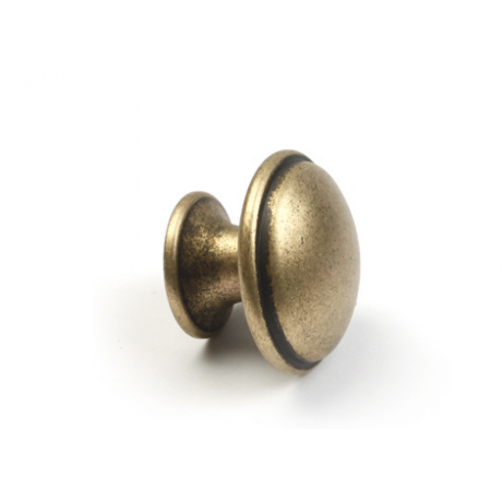  N88421/35AE 1-3/8" inch (35mm) Beautiful Vintage Antique English Brass Finish Kitchen Cabinet Knob Handle Closet Wood Door Knob Cabinet Door Decorative Hardware Home Decor Cabinet Furniture Knob Pull Drawer Handle Cupboard Pull Knob