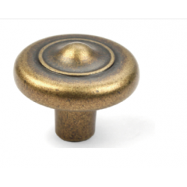  N88703/25AE 1" inch (25mm) Beautiful Vintage Antique English Brass Finish Kitchen Cabinet Knob Handle Closet Wood Door Knob Cabinet Door Decorative Hardware Home Decor Cabinet Furniture Knob Pull Drawer Handle Cupboard Pull Knob