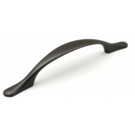  P88026/96ORB 3-3/4" inch (96mm) Beautiful Vintage Oil Rubbed Bronze Finish ORB Kitchen Cabinet Pull Handle Closet Wood Door Pull handle Cabinet Door Decorative Hardware Home Decor Cabinet Furniture Pull Drawer Handle Cupboard Pull