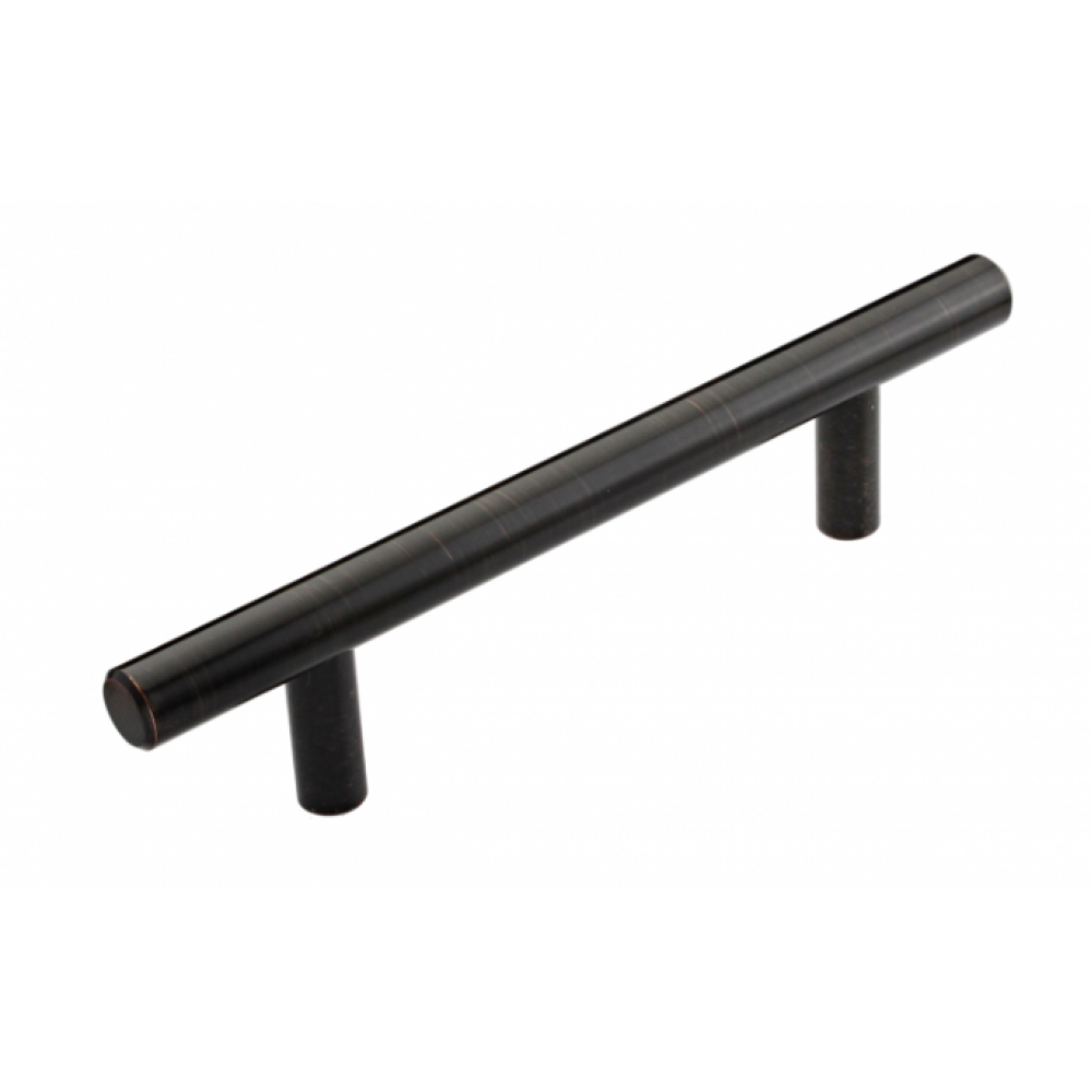  P68078.ORB Oil Rubbed Bronze Finish Heavy Duty Euro T Bar Handle Dia:12mm Cabinet Pull Knob Furniture Handle Wood Door Pull cupboard Handle
