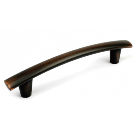  P88728/128ORB 5" inch (128mm) Beautiful Vintage Oil Rubbed Bronze Finish ORB Kitchen Cabinet Pull Handle Closet Wood Door Pull handle Cabinet Door Decorative Hardware Home Decor Cabinet Furniture Pull Drawer Handle Cupboard Pull