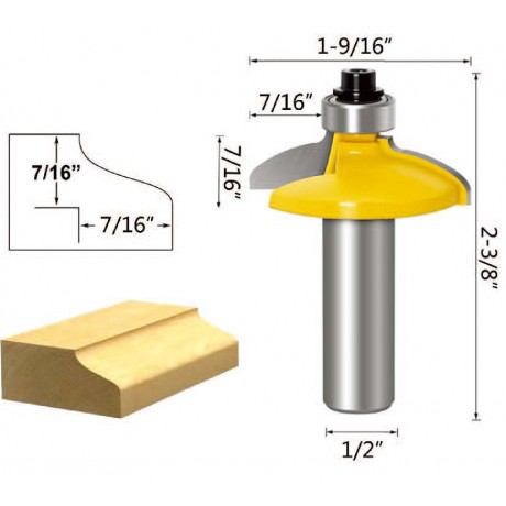 Panel Edging Router Bit