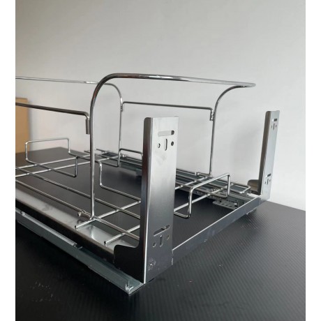 Undermount Slide Double 35L Pull out Trash Bin PLT11435-2