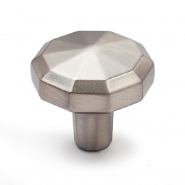 N80175MSN Slightly Brushed Matt Satin Nickel Style Kitchen Cabinet Knob Pull Closet Wood Door Knob Cabinet Door Decoration Hardware Home Decor Furniture Handle Knob Drawer Knob Cupboard Knob