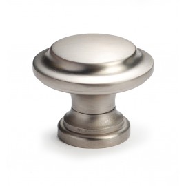N83908MSN Slightly Brushed Matt Satin Nickel Style Kitchen Cabinet Knob Pull Closet Wood Door Knob Cabinet Door Decoration Hardware Home Decor Furniture Handle Knob Drawer Knob Cupboard Knob