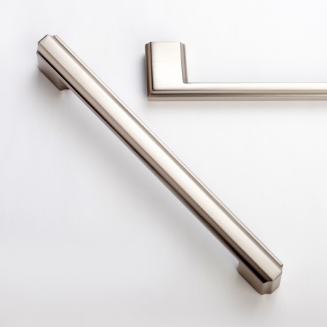 P83613MSN Slightly Brushed Matt Satin Nickel Style Kitchen Cabinet Knob Pull Closet Wood Door Knob Cabinet Door Decoration Hardware Home Decor Furniture Handle Knob Drawer Knob Cupboard Knob