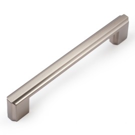 P83613MSN Slightly Brushed Matt Satin Nickel Style Kitchen Cabinet Knob Pull Closet Wood Door Knob Cabinet Door Decoration Hardware Home Decor Furniture Handle Knob Drawer Knob Cupboard Knob
