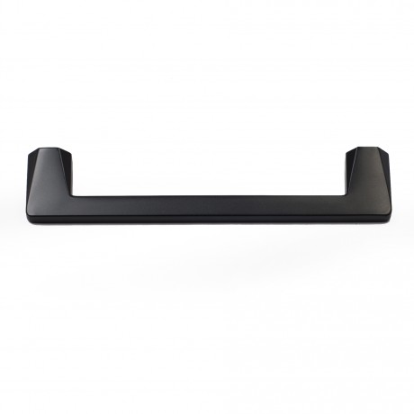 P83973BLK Flat Black Finish Powder Coated Style Kitchen Cabinet Knob Pull Closet Wood Door Knob Cabinet Door Decoration Hardware Home Decor Furniture Handle Knob Drawer Knob Cupboard Knob