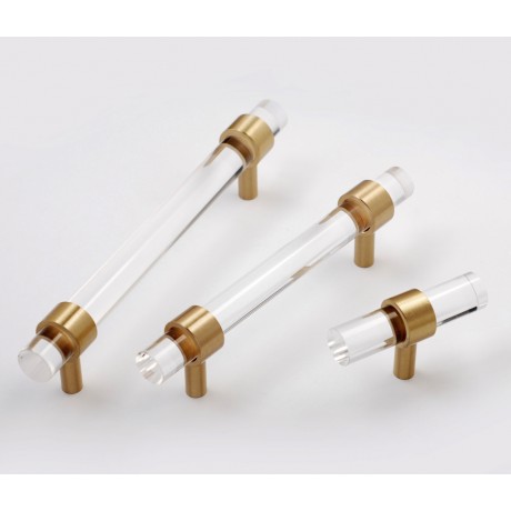 P83138GD Gold Brushed Modern Style Kitchen Cabinet Knob Pull Closet Wood Door Knob Cabinet Door Decoration Hardware Home Decor Furniture Handle Knob Drawer Knob Cupboard Knob