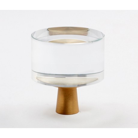 N83036GD Gold Brushed Modern Style Kitchen Cabinet Knob Pull Closet Wood Door Knob Cabinet Door Decoration Hardware Home Decor Furniture Handle Knob Drawer Knob Cupboard Knob