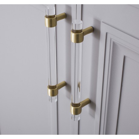 P83138GD Gold Brushed Modern Style Kitchen Cabinet Knob Pull Closet Wood Door Knob Cabinet Door Decoration Hardware Home Decor Furniture Handle Knob Drawer Knob Cupboard Knob