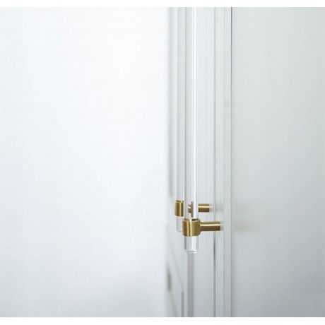 P83138GD Gold Brushed Modern Style Kitchen Cabinet Knob Pull Closet Wood Door Knob Cabinet Door Decoration Hardware Home Decor Furniture Handle Knob Drawer Knob Cupboard Knob