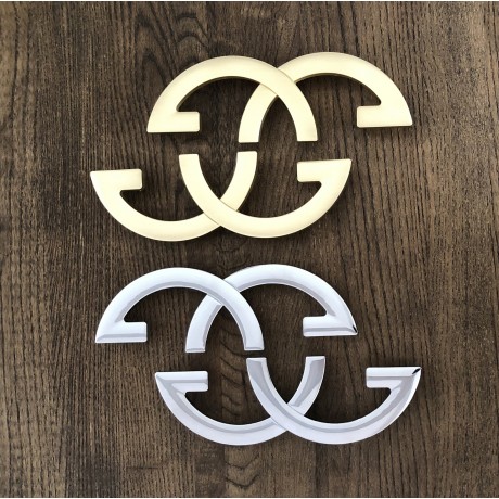 P80105.192GD 7-1/2" Modern Style Closet Cabinet Pull Handle Art Design Closet Door Pull Handle Decorative Furniture Pull Drawer Handle Pull