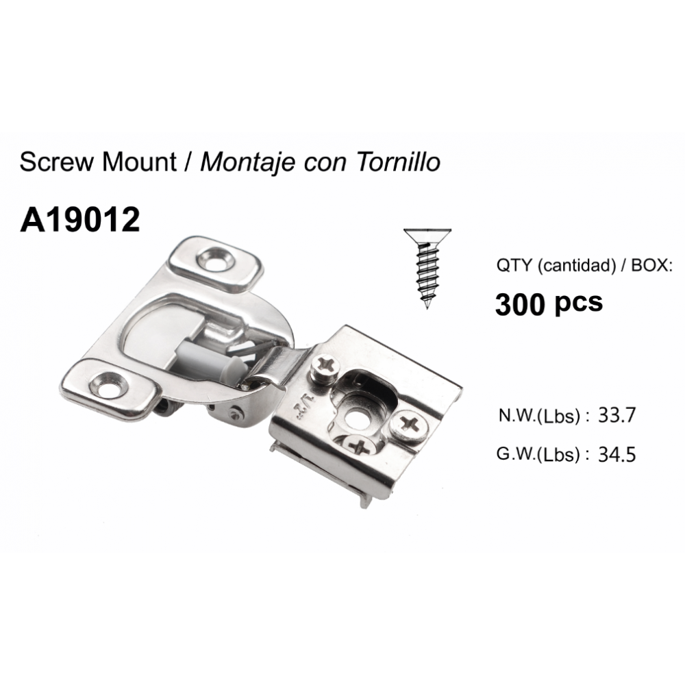 CABINET HINGE A19012 A19012N
