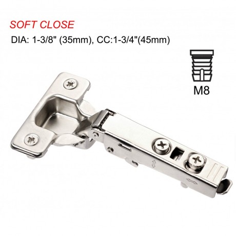CABINET HINGE SOFT-CLOSE A1901N A1903N A1906N