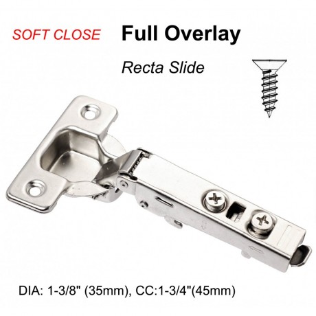 CABINET HINGE SOFT-CLOSE A1901 A1903 A1906