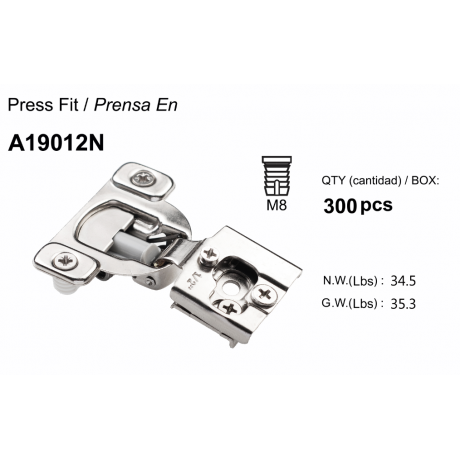 CABINET HINGE A19012 A19012N