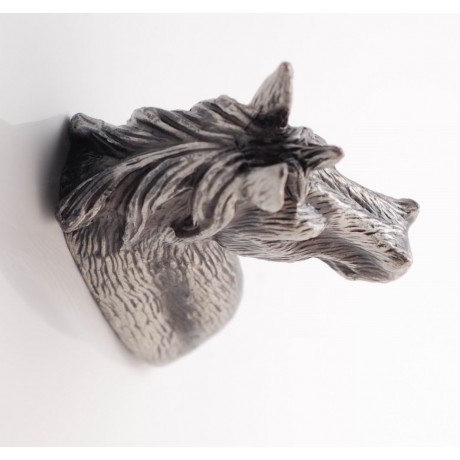PA002 Novelty Handmade Solid Pewter  Finely Sculpted Statuary Pull and Knob of  Forest & Animal Theme.
