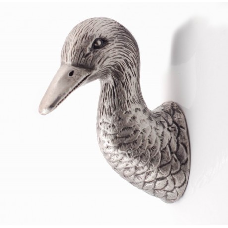 PA004 Novelty Handmade Solid Pewter  Finely Sculpted Statuary Pull and Knob of Animals Theme