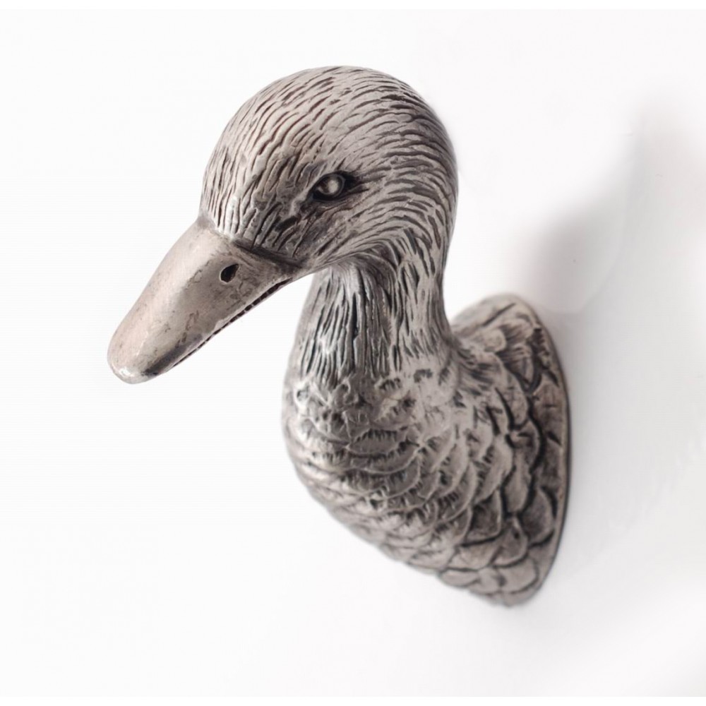 PA004 Novelty Handmade Solid Pewter  Finely Sculpted Statuary Pull and Knob of Animals Theme