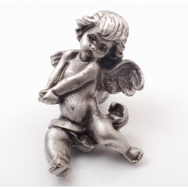 PP078 Novelty Handmade Solid Pewter Finely Sculpted Statuary Pull And Knob Of Angels Theme.