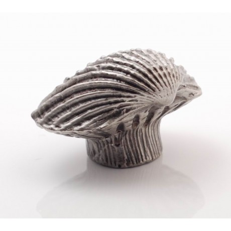 PS002 Novelty Handmade Solid Pewter Finely Sculpted Statuary Pull And Knob Of Sea Theme.