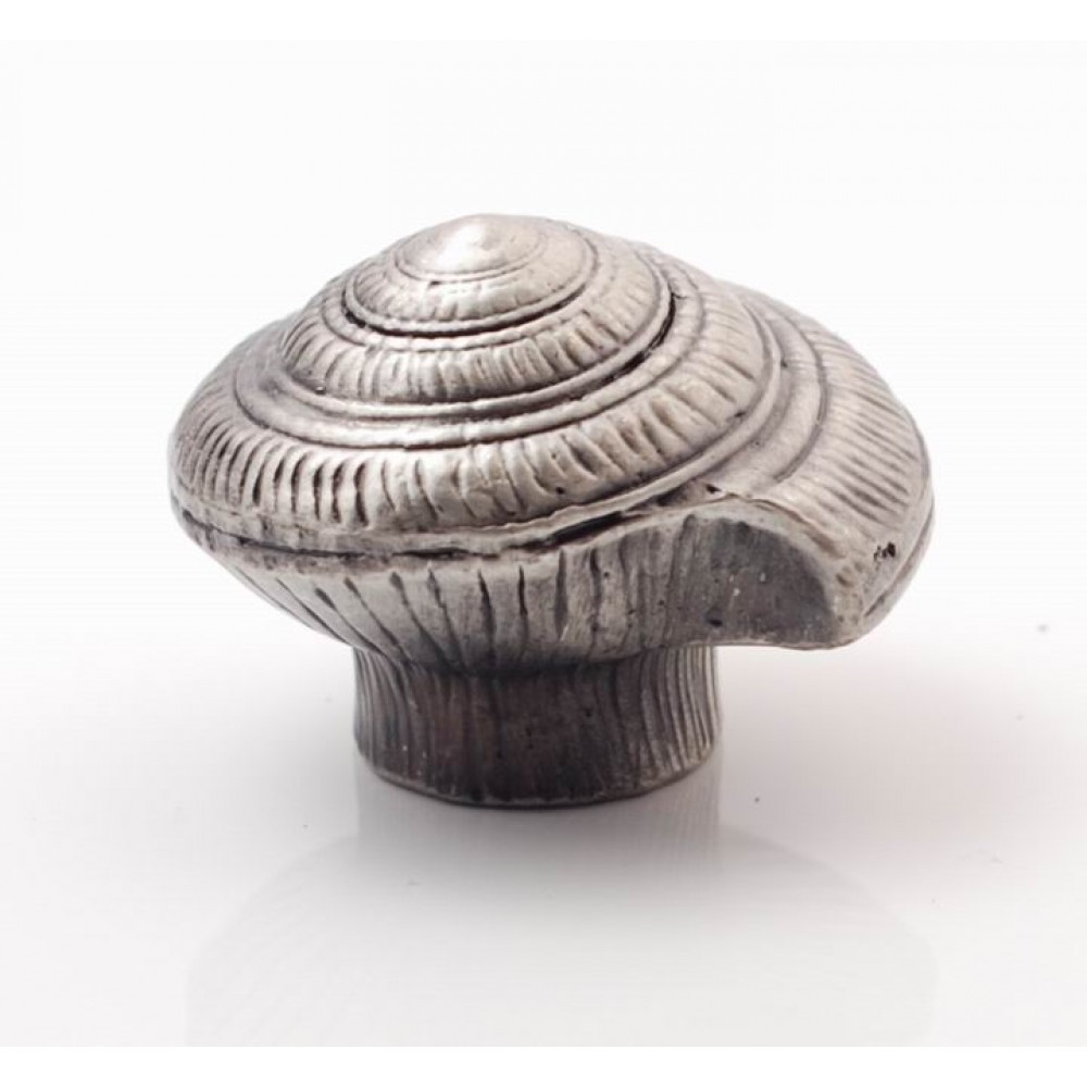 PS003 Novelty Handmade Solid Pewter Finely Sculpted Statuary Pull And Knob Of Sea Theme.
